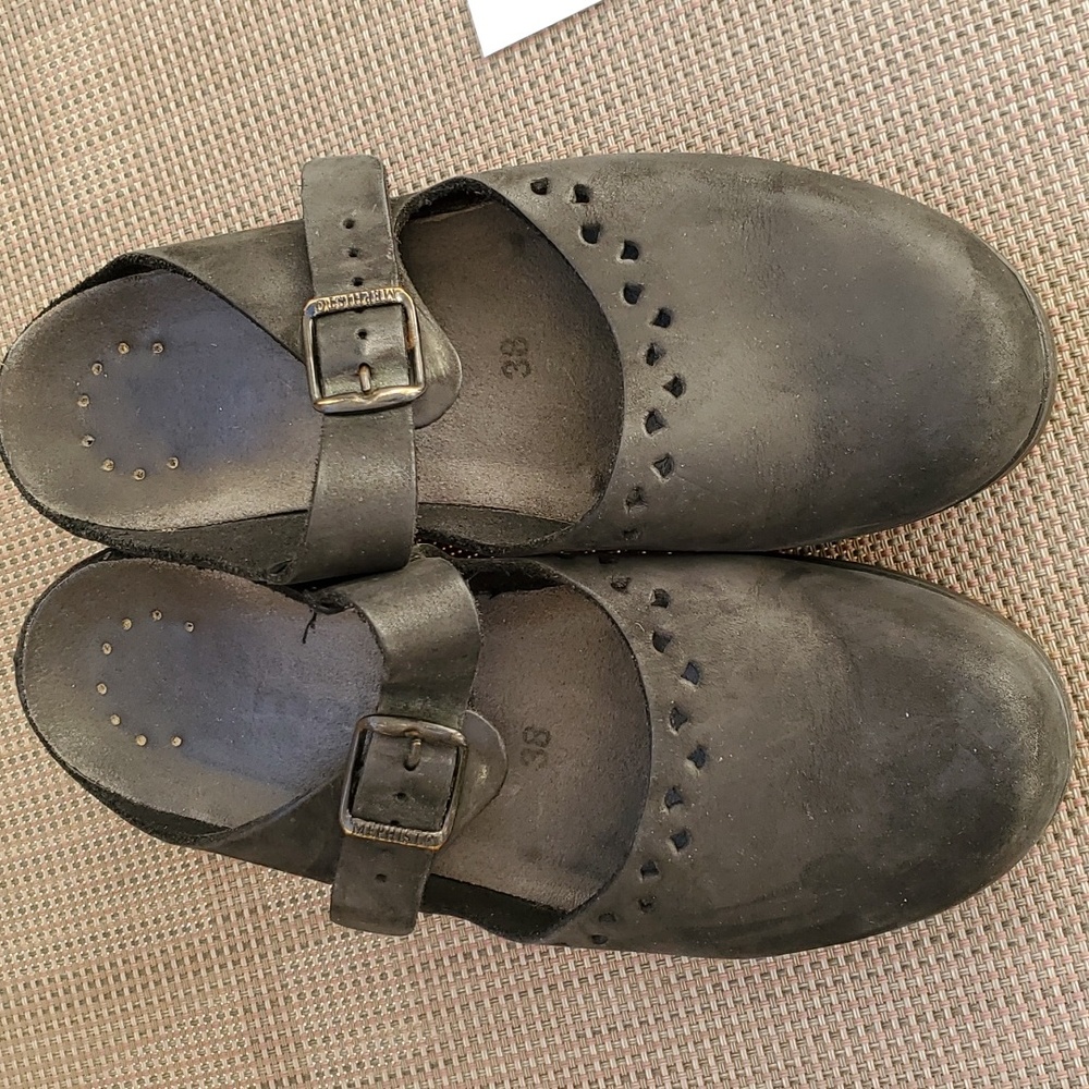 Mephisto Slide Wedge Shoes Size EU 38 (CA 7 apprx)